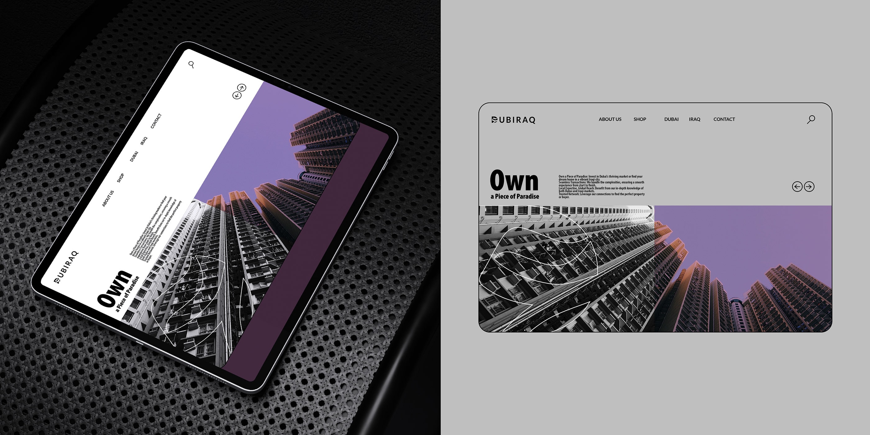 dubiraq 13 ipad mockup
