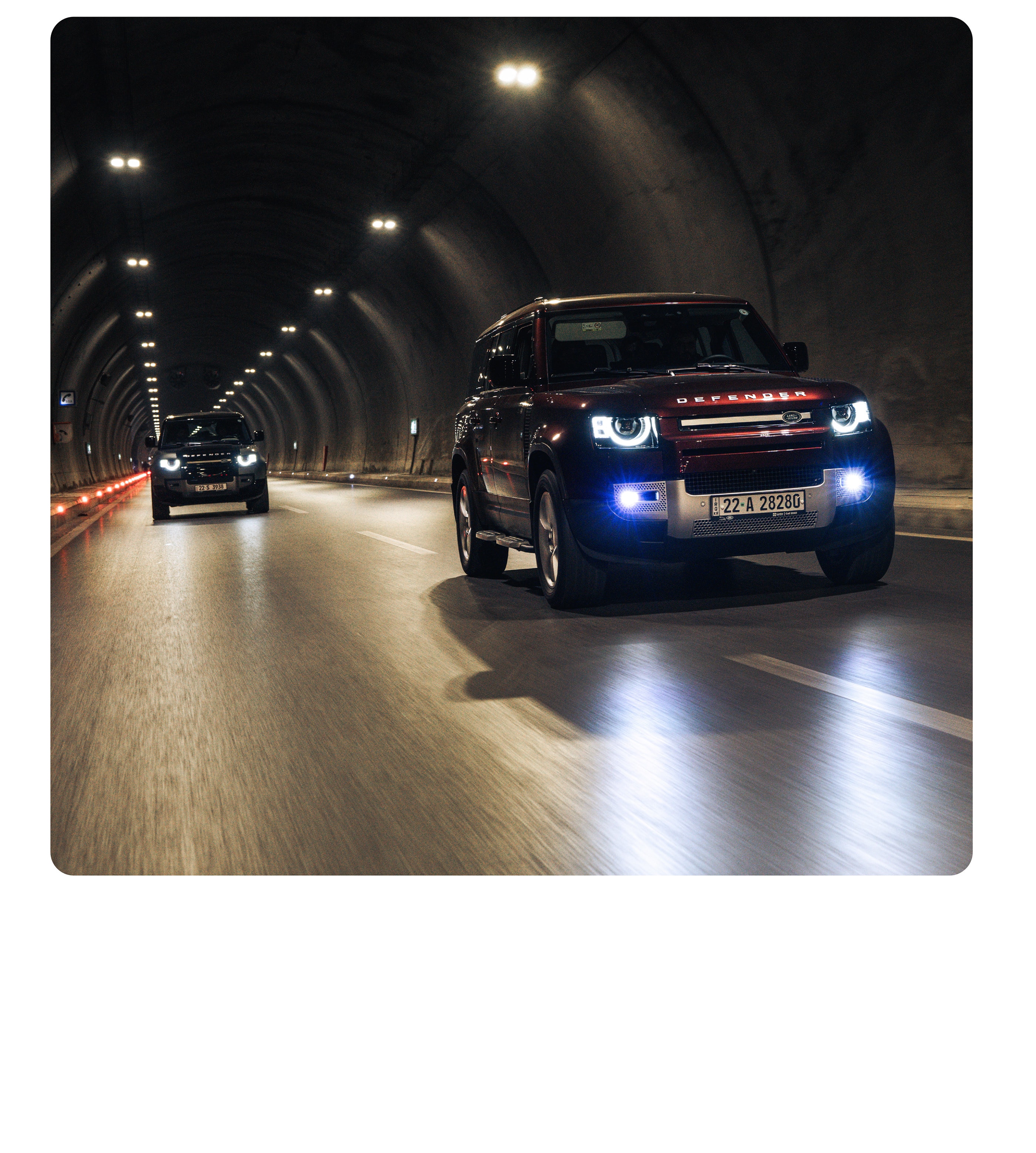 The Tunnel — Defender convoy, night run